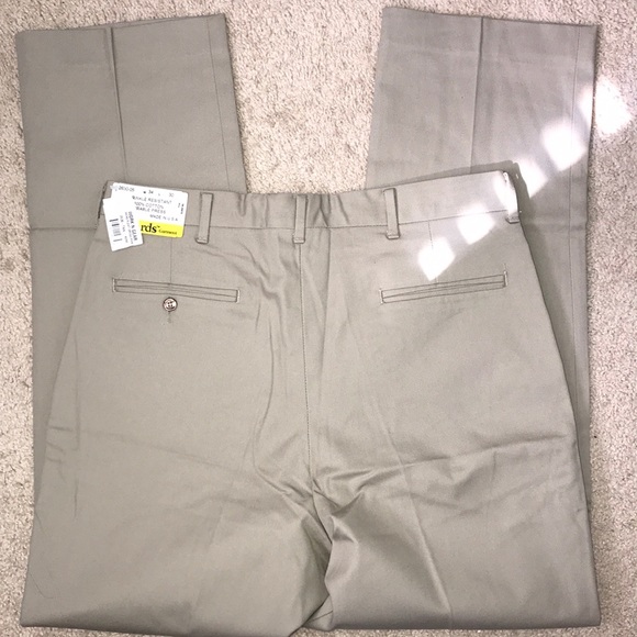 EDWARDS TRADITIONAL PLEATED KHAKIS 34X30 - Picture 8 of 9